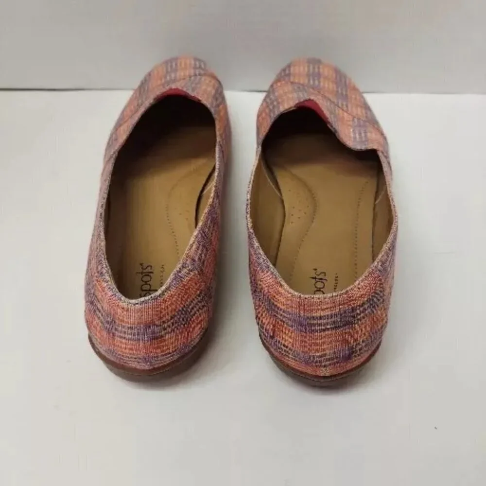 Softspots 9M Shoes Sparkle Textile Upper PillowTop Technology Women Flats Loafer - Picture 7 of 10